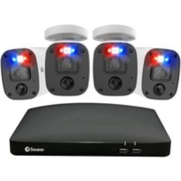 SWANN Enforcer SWDVK-856804MQB 8-channel 4K Ultra HD DVR Security System - 2 TB