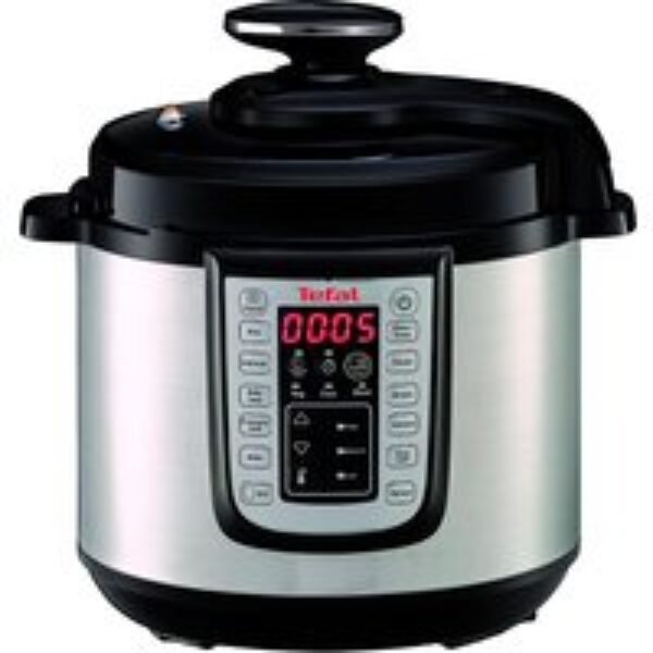 TEFAL CY505E40 All-in-One Pressure Cooker - Stainless Steel & Black