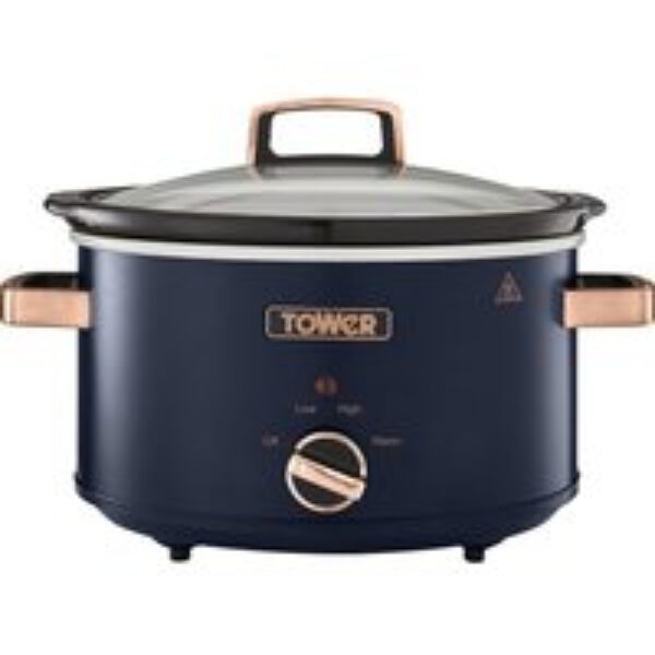 TOWER Cavaletto T16042MNB Slow Cooker - Blue