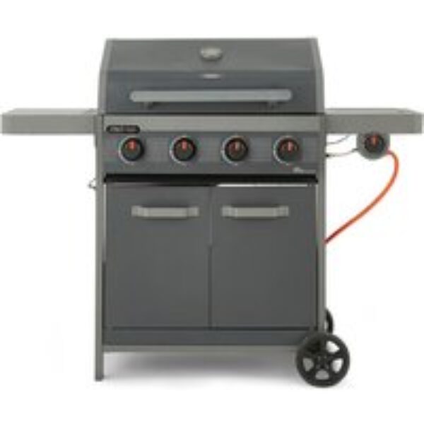 TOWER Stealth Plus T978524 4 Burner Gas BBQ - Black