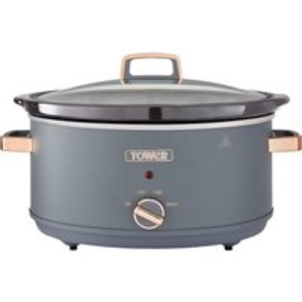 TOWER Cavaletto T16043GRY Slow Cooker - Grey