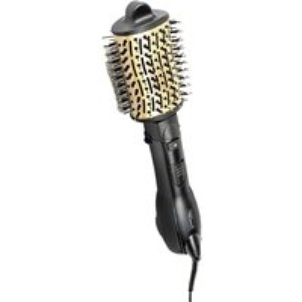 TRESEMME 2787U Airlight Volume 2-in-1 Hair Dryer Brush - Black & Gold