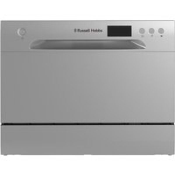 RUSSELL HOBBS RHTTDW6S Table Top Dishwasher - Silver