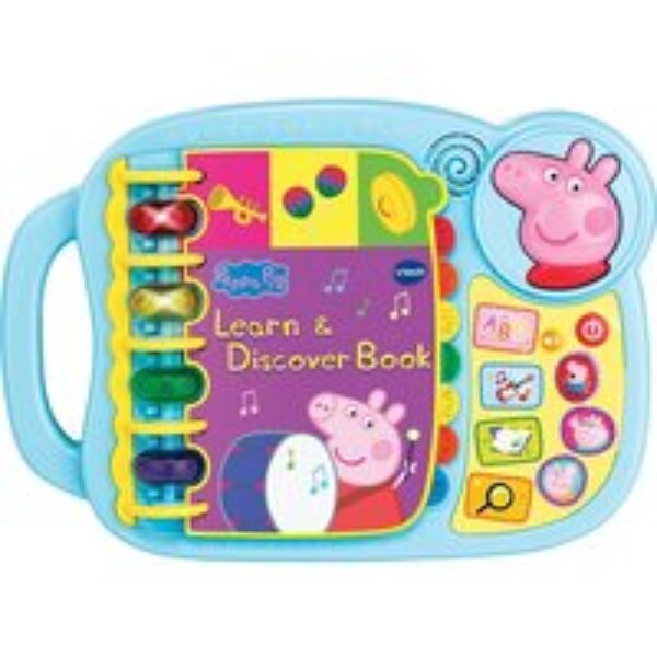 VTECH Peppa Pig Learn & Discover Kids Learning Book