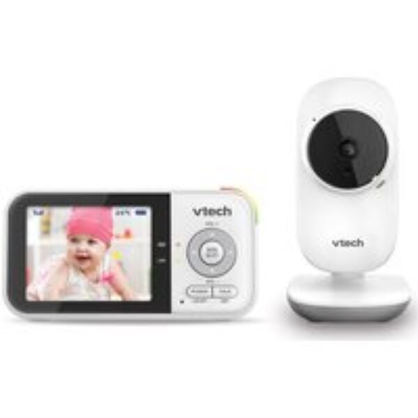 VTECH VM819 2.8" LCD Display Video Baby Monitor - White