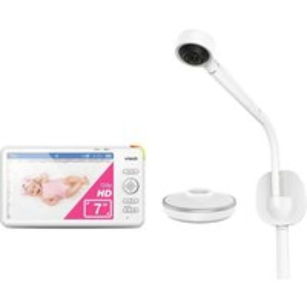 VTECH RM7787HD 7" Full HD Over-The-Cot WiFi Baby Monitor - White