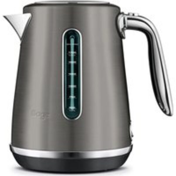 SAGE The Soft Top Luxe SKE735BST Jug Kettle - Black Stainless Steel