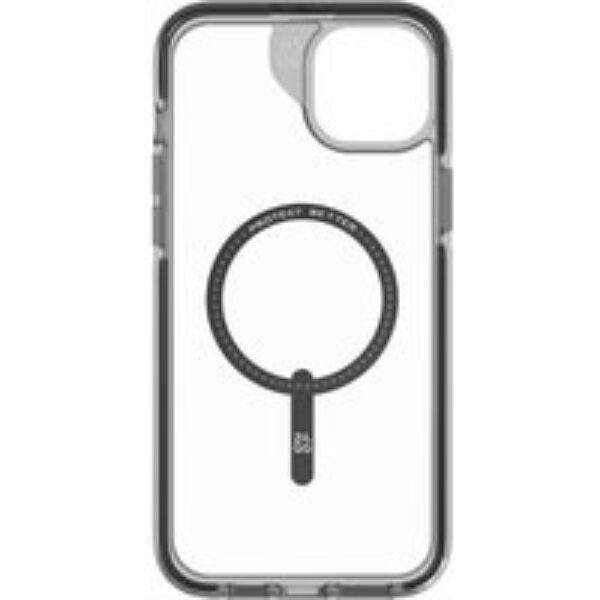 ZAGG Santa Cruz Snap iPhone 15/14 Plus Case - Clear & Black