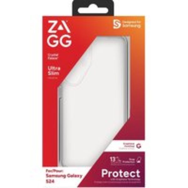 ZAGG Crystal Palace Galaxy S24 Case - Clear