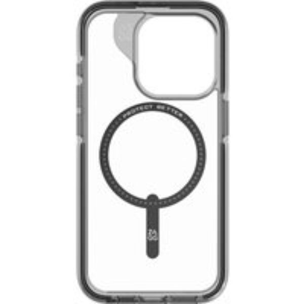 ZAGG Santa Cruz Snap iPhone 15 Pro Case - Clear & Black