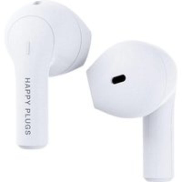 HAPPY PLUGS Joy Wireless Bluetooth Earbuds - White