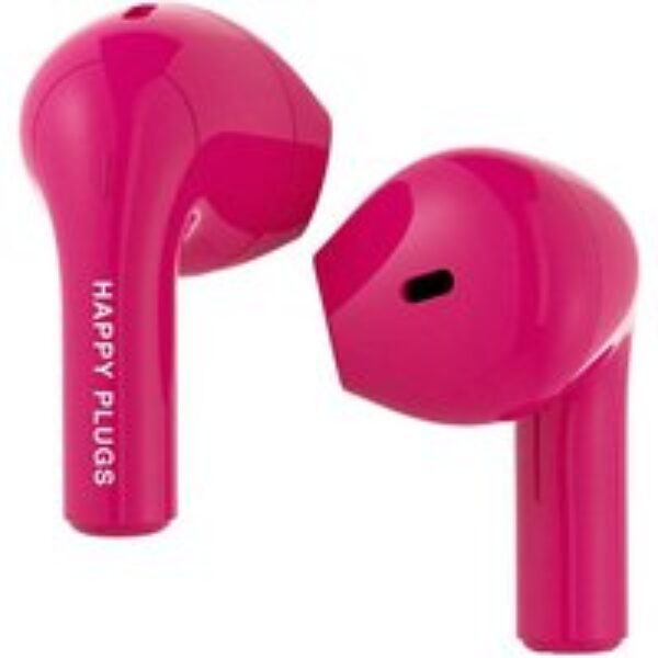 HAPPY PLUGS Joy Wireless Bluetooth Earbuds - Cerise