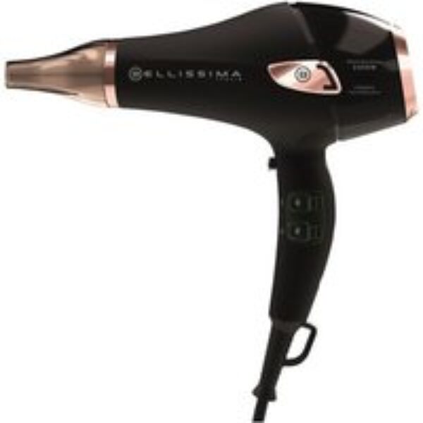 BELLISSIMA ITALIA Ceramic Hair Dryer - Black & Gold