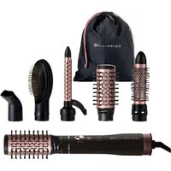 BELLISSIMA Italia Ceramic 6 In 1 Hair Styler - Black & Gold