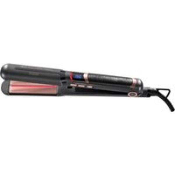 BELLISSIMA ITALIA Creativity Infrared Hair Straightener - Back & Rose Gold