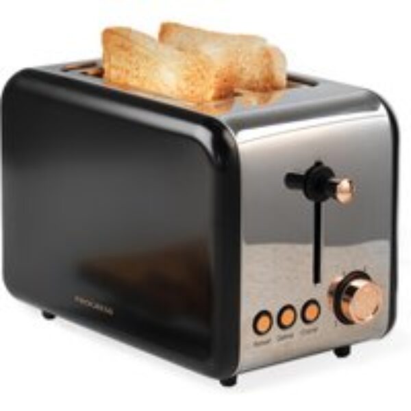 SALTER EK2652RG BGC 2-Slice Toaster - Matte Black