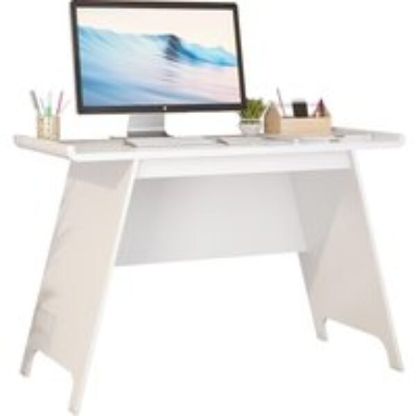 TEKNIK Towson 7700002 Trestle Desk - White