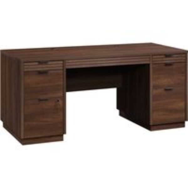 TEKNIK Elstree 5426484 Executive Desk - Spiced Mahogany