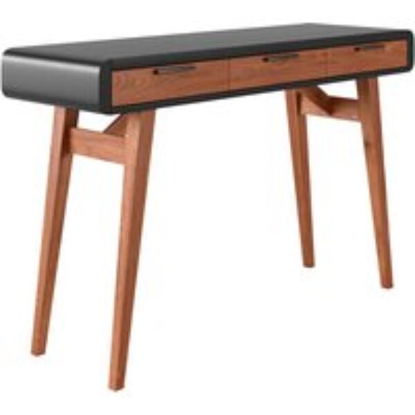 ALPHASON Pevensey AW3150 Desk - Black & Oak