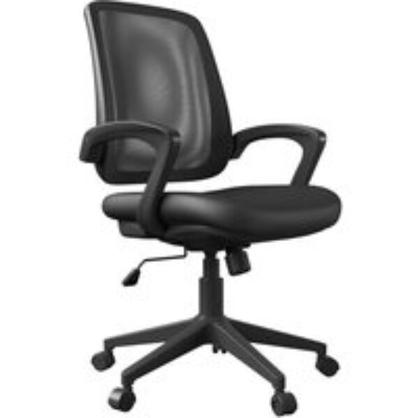 ALPHASON Marvin Mesh Tilting Operator Chair - Black