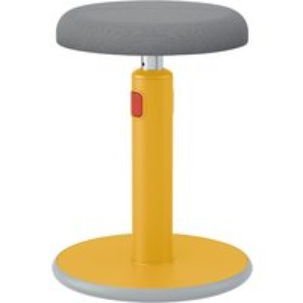 LEITZ Ergo Cosy Sit-Stand Stool - Yellow