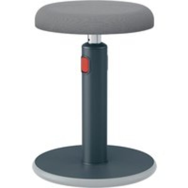 LEITZ Ergo Cosy Sit-Stand Stool - Grey