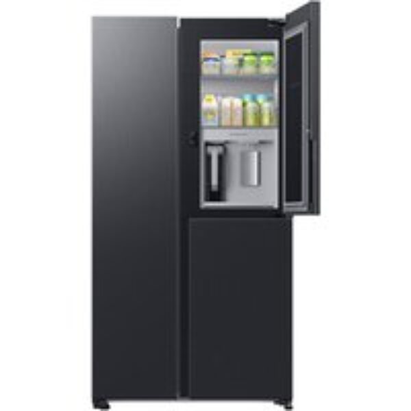 SAMSUNG Series 9 Beverage Center RH69CG895DB1EU Smart American-Style Fridge Freezer - Black