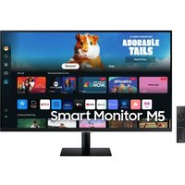 27" SAMSUNG M5 LS27DM500EUXXU  Smart Full HD HDR LED Display (No Aerial)