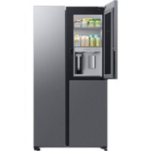 SAMSUNG Series 9 Beverage Center RH69CG895DS9EU American-Style Smart Fridge Freezer - Silver