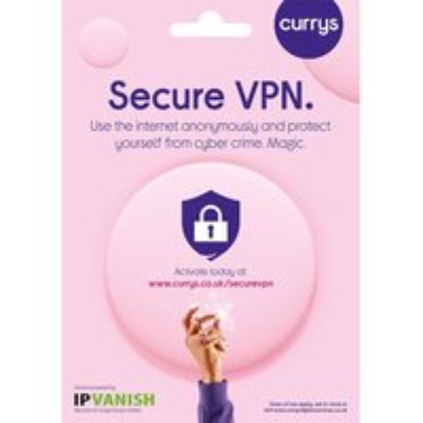 CURRYS Secure VPN - 1 year subscription