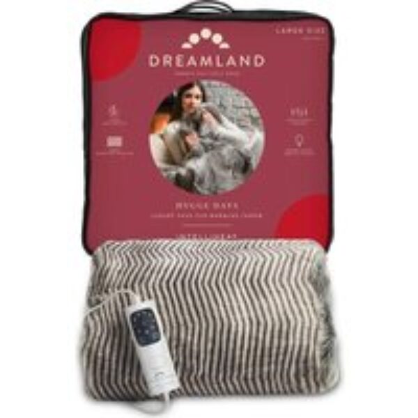 DREAMLAND Hygge Days Faux Fur Heated Throw - Zebra