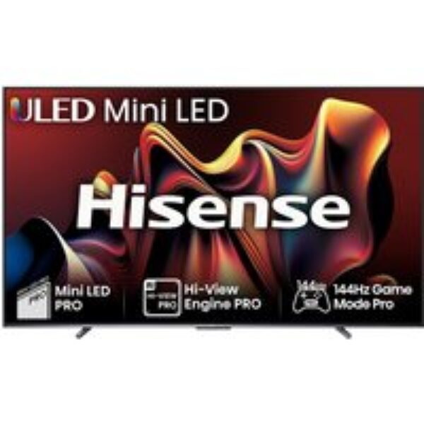 HISENSE 100U7NQTUK 100" Smart 4K Ultra HD HDR Mini LED TV with Amazon Alexa