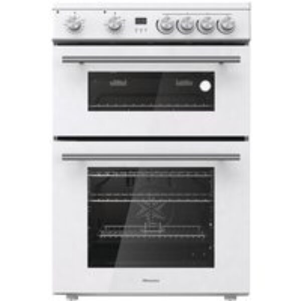 HISENSE HDE3211BWUK 60 cm Electric Ceramic Cooker - White