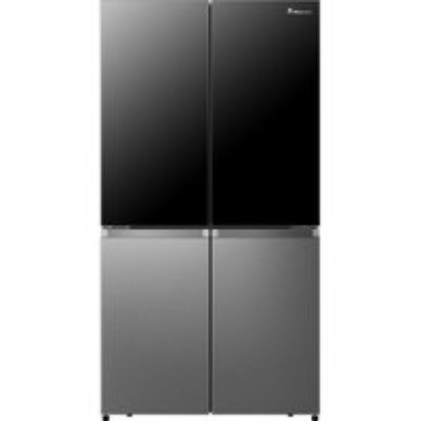 HISENSE RQ5X560SFLES Smart Fridge Freezer - Black & Stainless Steel