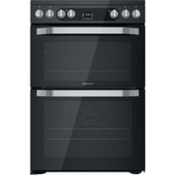 HOTPOINT HDM67V9HCX 60 cm Electric Ceramic Cooker - Black