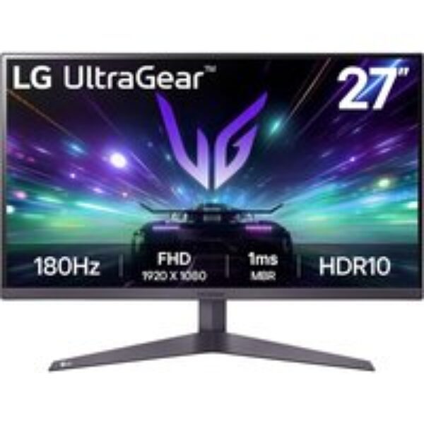 LG UltraGear 27GS50F-B.AEKQ Full HD 27" VA LCD Gaming Monitor - Dark Grey