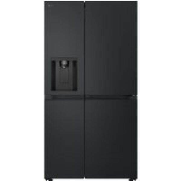 LG NatureFRESH GSJC40EPPE American-Style Fridge Freezer - Matte Black