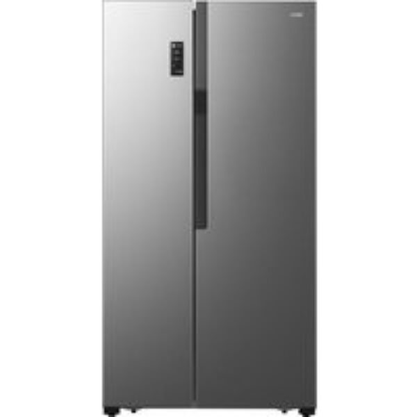 LOGIK LSBSX23 American-Style Fridge Freezer - Inox