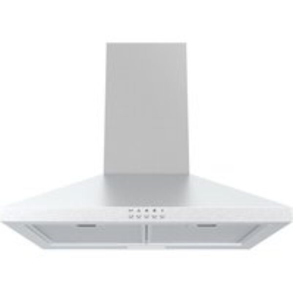 LOGIK L60CHDX21 Chimney Cooker Hood - Stainless Steel