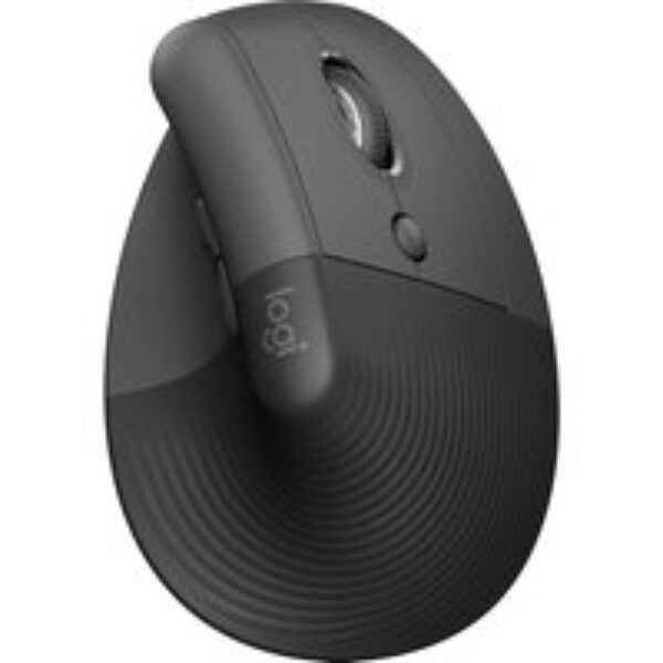 LOGITECH Lift Vertical Ergonomic Optical Mouse - Graphite