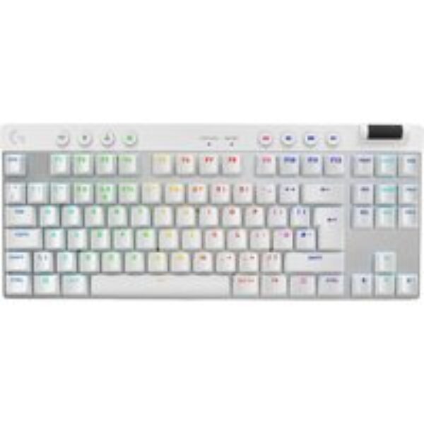 LOGITECH G Pro X TKL LIGHTSPEED Wireless Gaming Keyboard - White