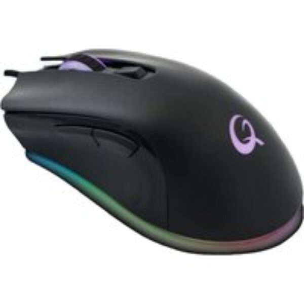 Q-PAD DX120 RGB Laser Gaming Mouse - Black