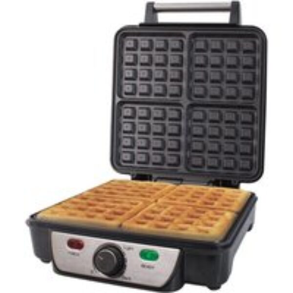 QUEST 35940 Waffle Maker - Black