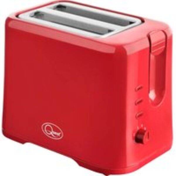 QUEST 34299 2-Slice Toaster - Red