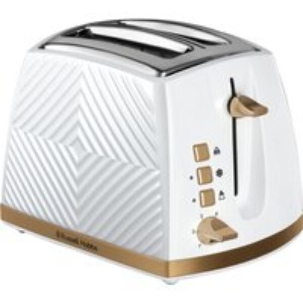 RUSSELL HOBBS Groove 26391 2-Slice Toaster - White