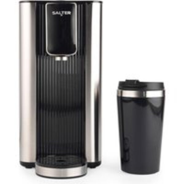 SALTER EK6116 Hot Water Dispenser - Black & Silver