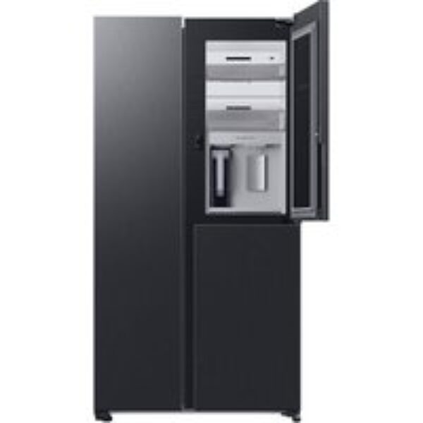 SAMSUNG Series 9 Beverage Center RH69B8931B1/EU American-Style Fridge Freezer - Black Stainless