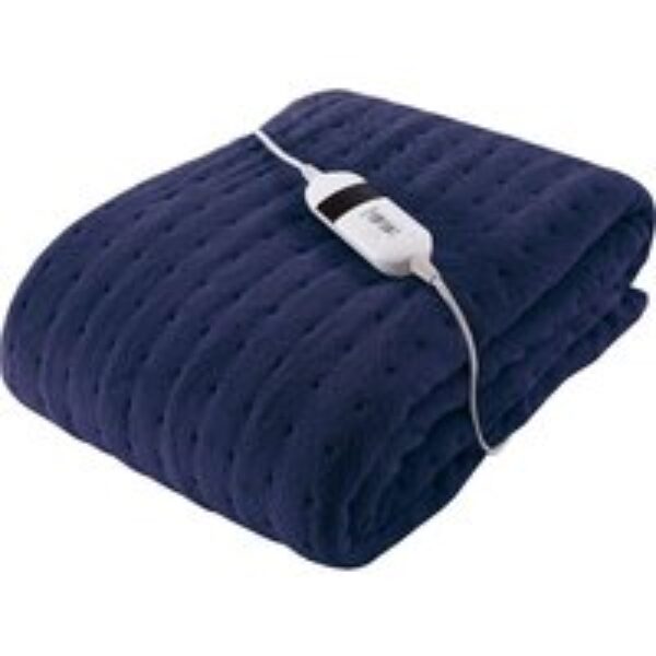 SILENTNIGHT Comfort Control Heated Throw - Navy