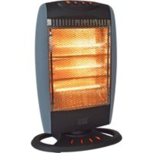 STATUS HH-1200W1PKB Portable Panel Heater - Black & grey