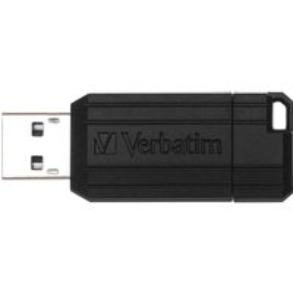 VERBATIM PinStripe USB 2.0 Memory Stick - 64 GB